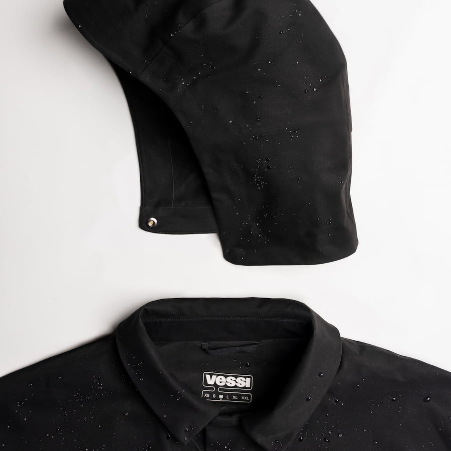 Men's Trinity Rain Jacket - Black - Image 5