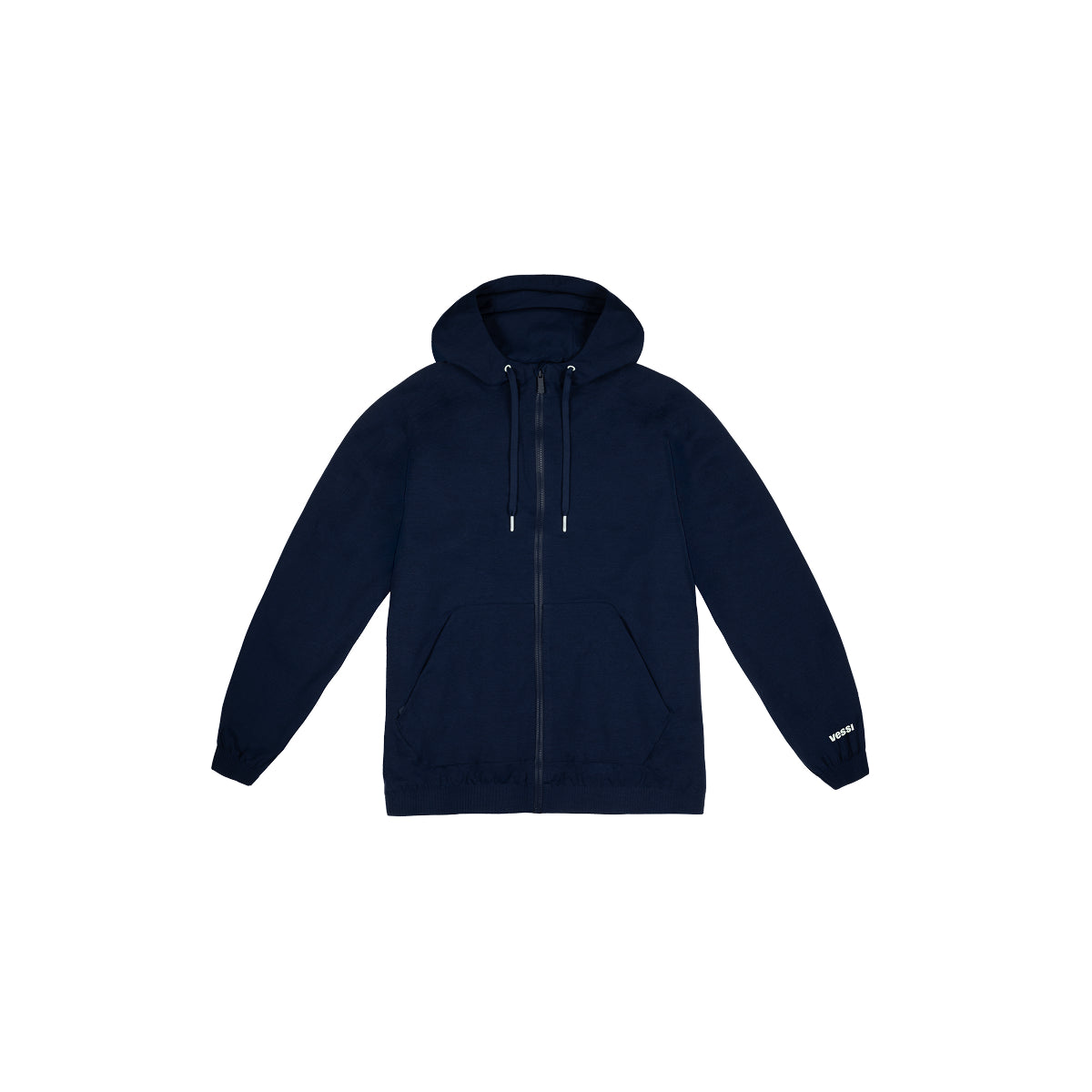 Men's Coastal Hoodie Full Zip - Midnight - Image 5