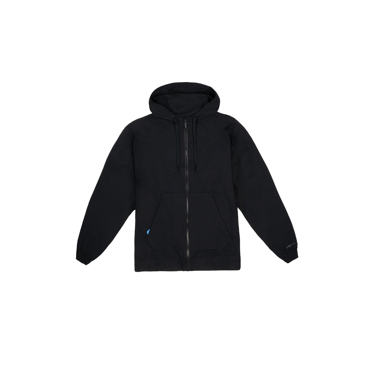 Women's Coastal Hoodie Full Zip - Black - Image 5