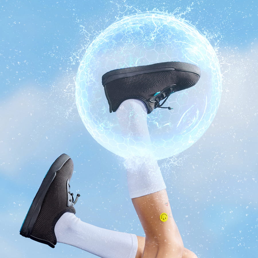 Kids Weekend Sneaker - Asphalt Black on Black - Image 5