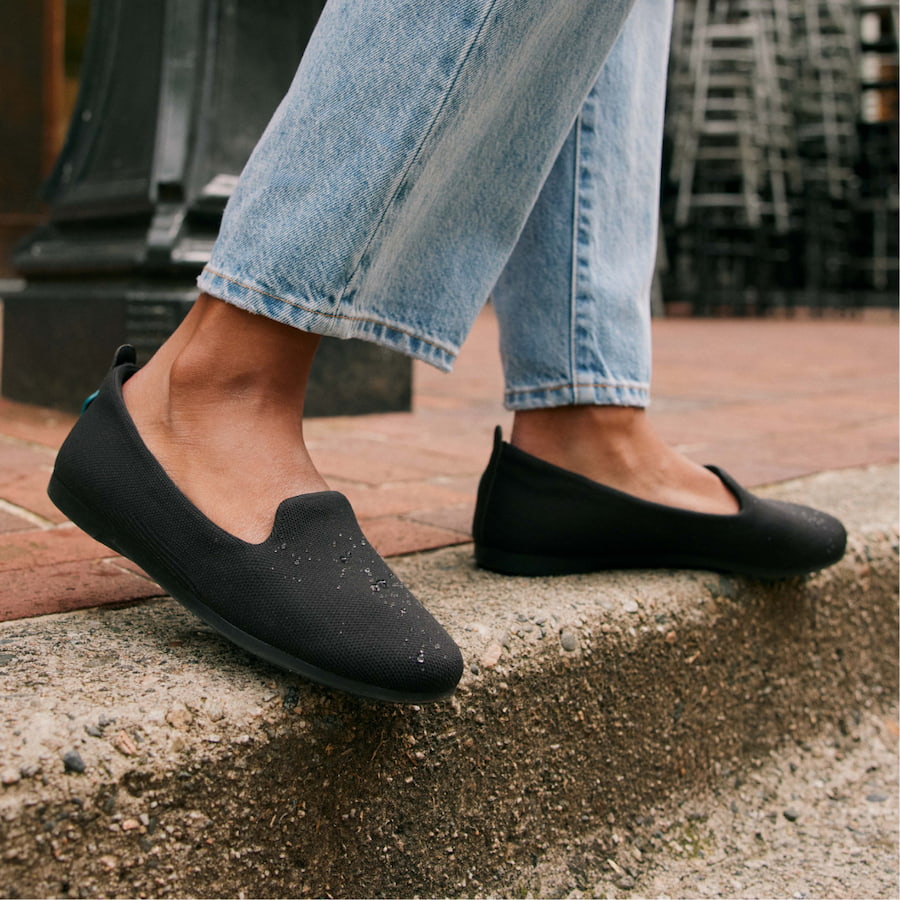 Women's Market Flat - Black - Image 8